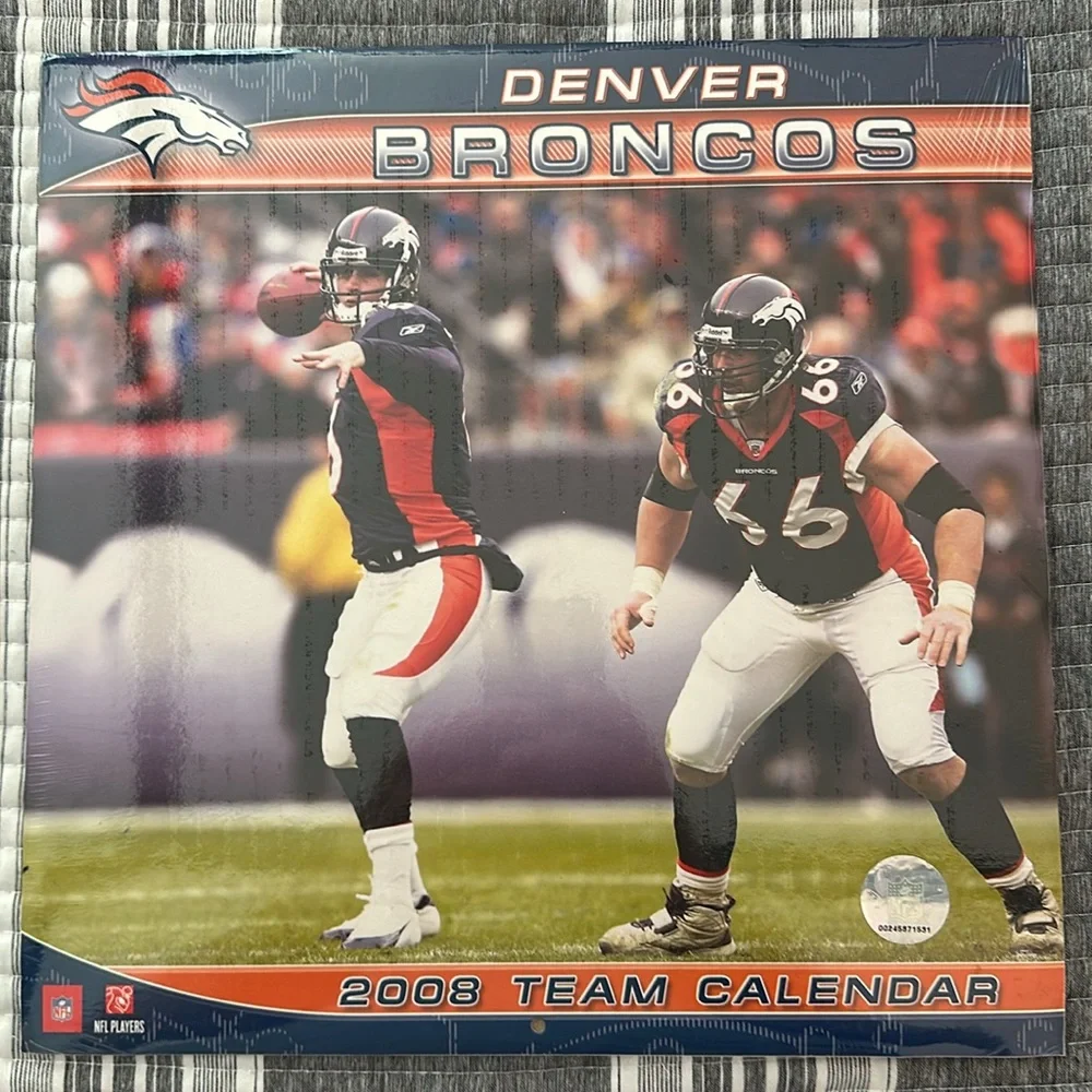 Denver bronco team calendars